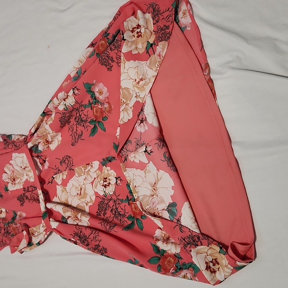 Women's Staccato Dress Pink Floral Medium - Picture 9 of 9